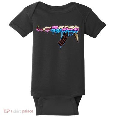 Ice Cream Gun Baby Bodysuit
