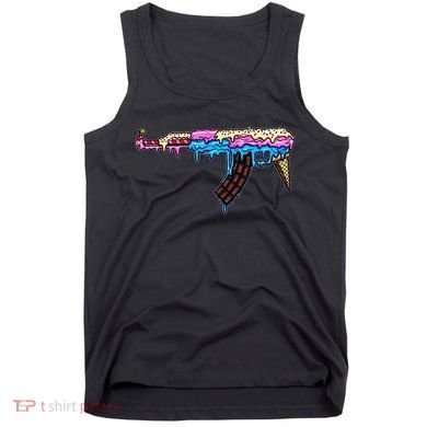 Ice Cream Gun Tank Top