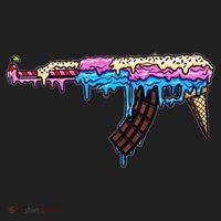 Ice Cream Gun Golf Towel thumb 3