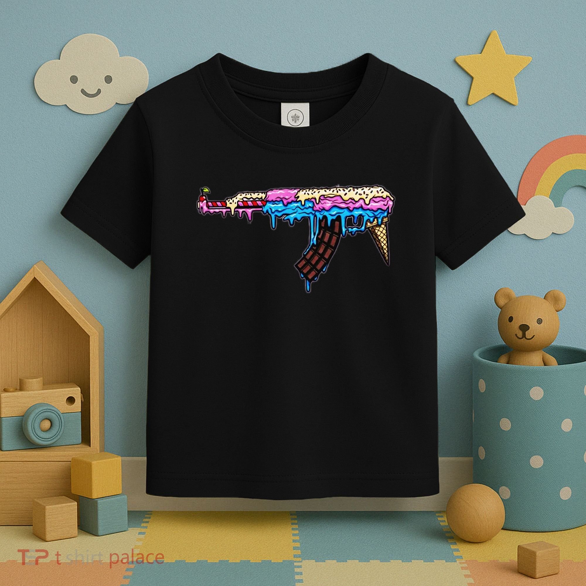 Ice Cream Gun Toddler T-Shirt