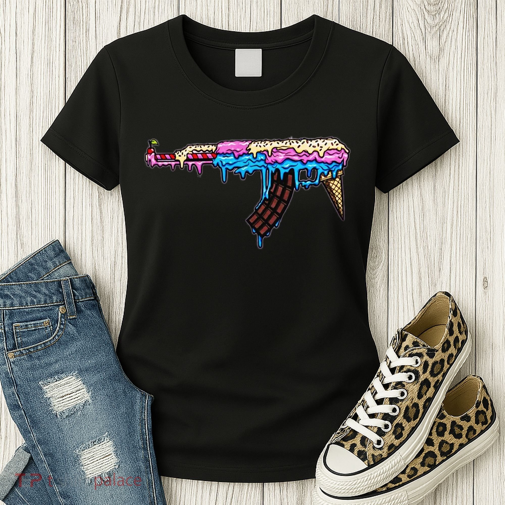 Ice Cream Gun Women's T-Shirt
