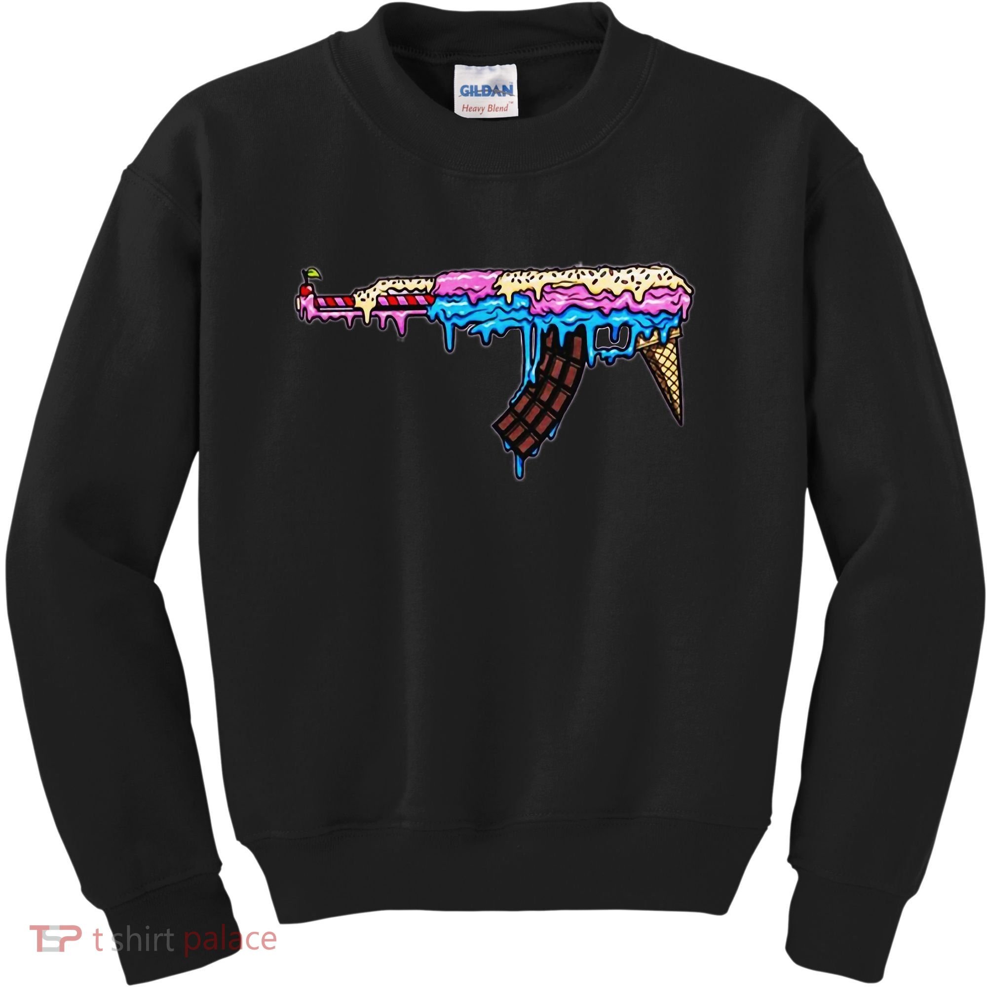 Ice Cream Gun Kids Sweatshirt