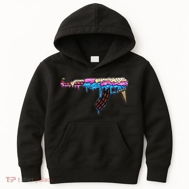 Ice Cream Gun Kids Hoodie