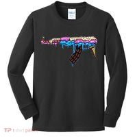 Ice Cream Gun Kids Long Sleeve Shirt thumb 0