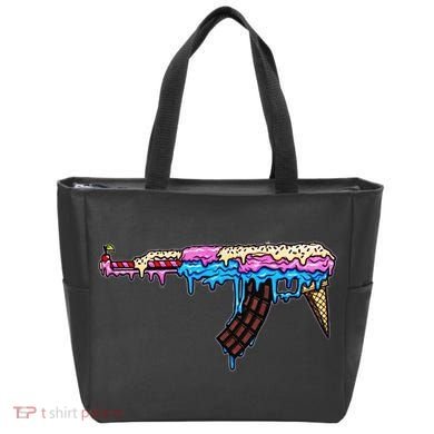 Ice Cream Gun Tote Bag