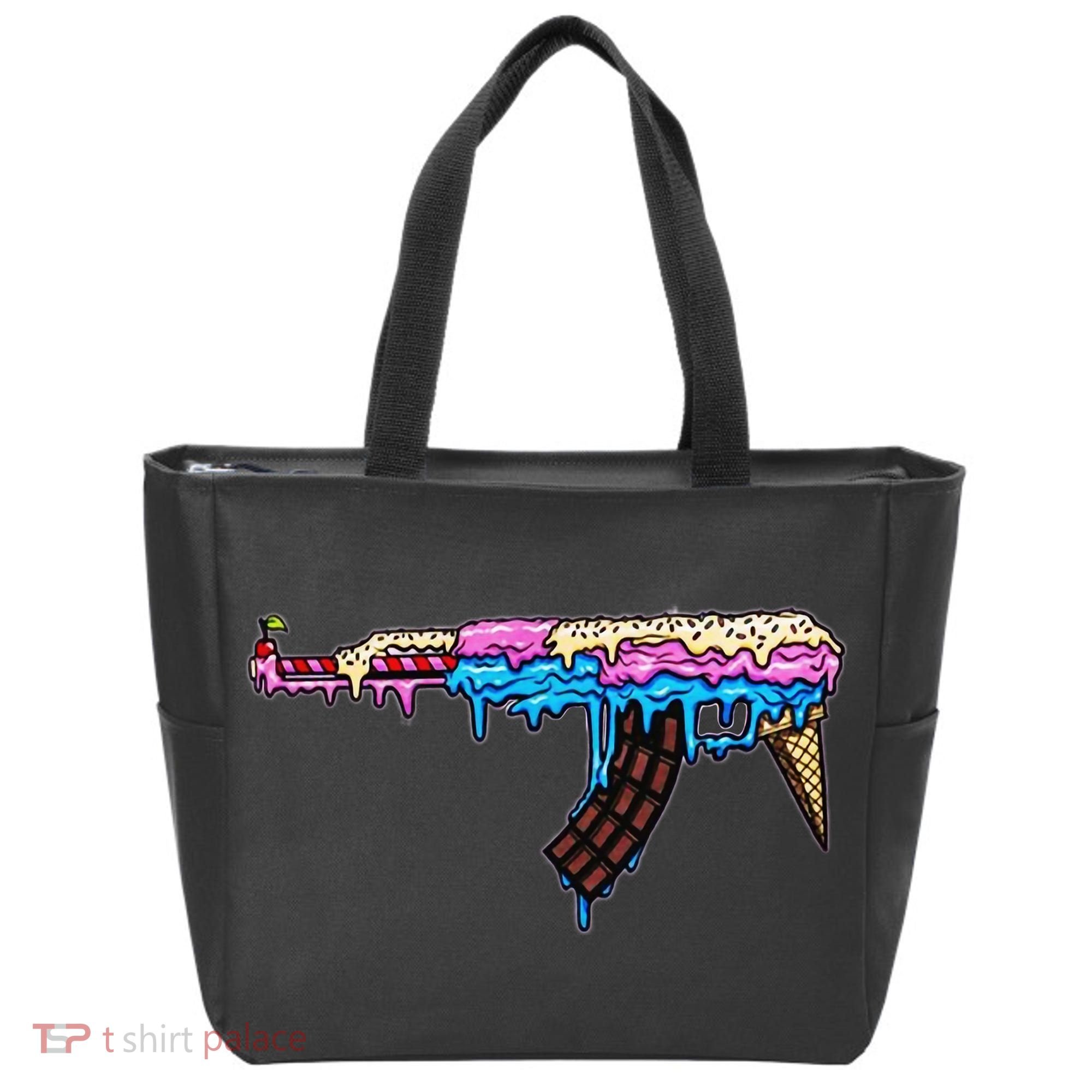 Ice Cream Gun Tote Bag