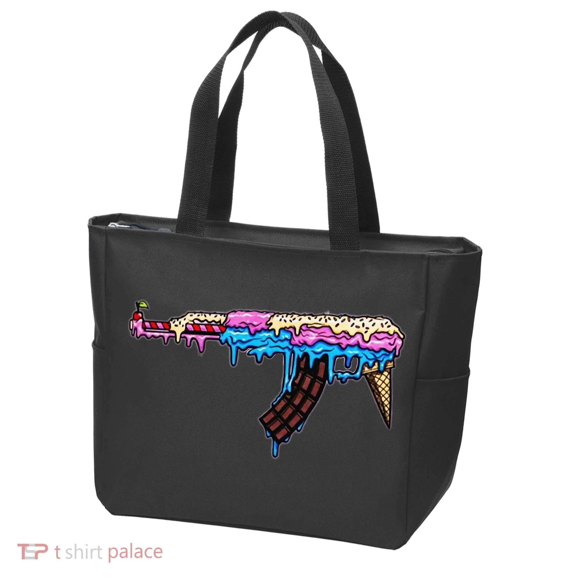 Ice Cream Gun Tote Bag