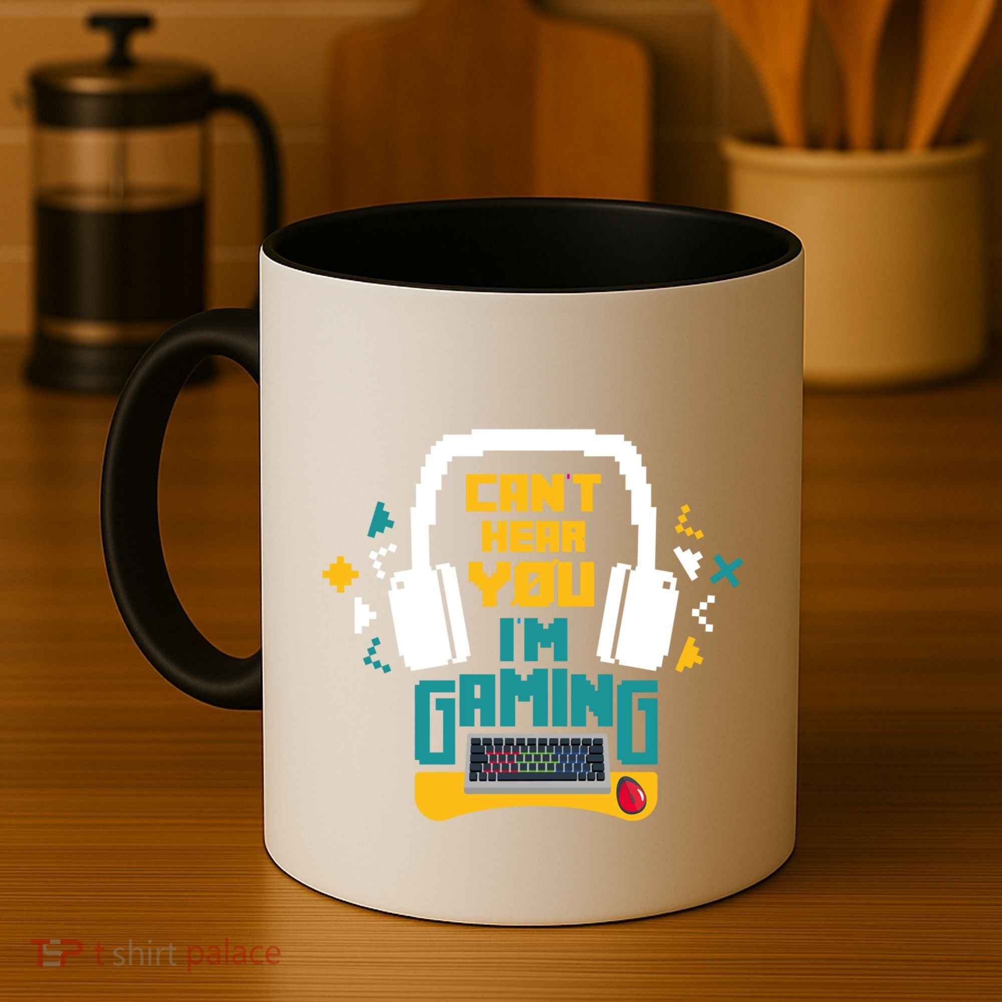 I CanT Hear You IM Gaming Pc Gamers Themed Gift Coffee Mug