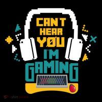 I CanT Hear You IM Gaming Pc Gamers Themed Gift Coffee Mug thumb 5