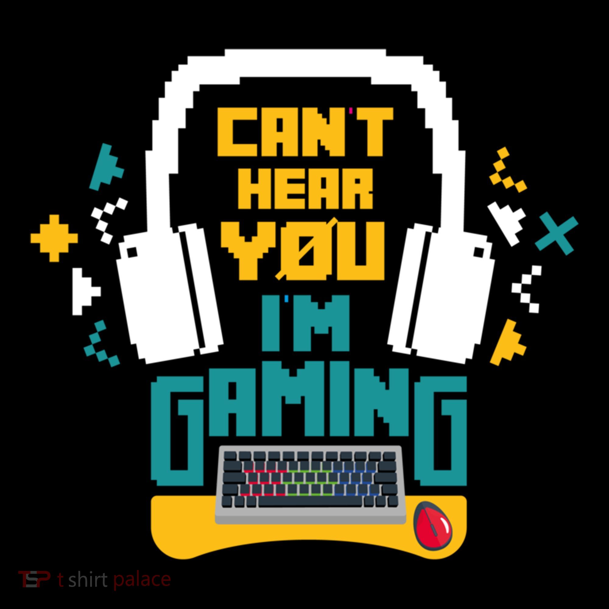 I CanT Hear You IM Gaming Pc Gamers Themed Gift Women's Hoodie