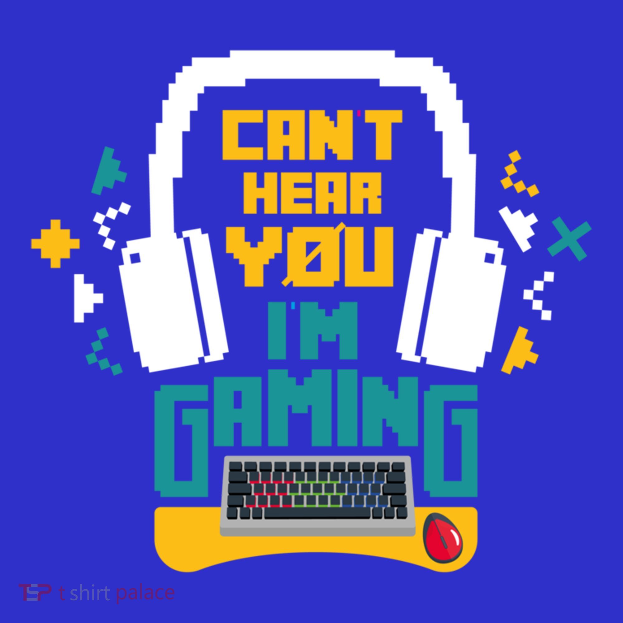I CanT Hear You IM Gaming Pc Gamers Themed Gift Women's Tank Top