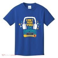 I CanT Hear You IM Gaming Pc Gamers Themed Gift Kids T-Shirt thumb 0