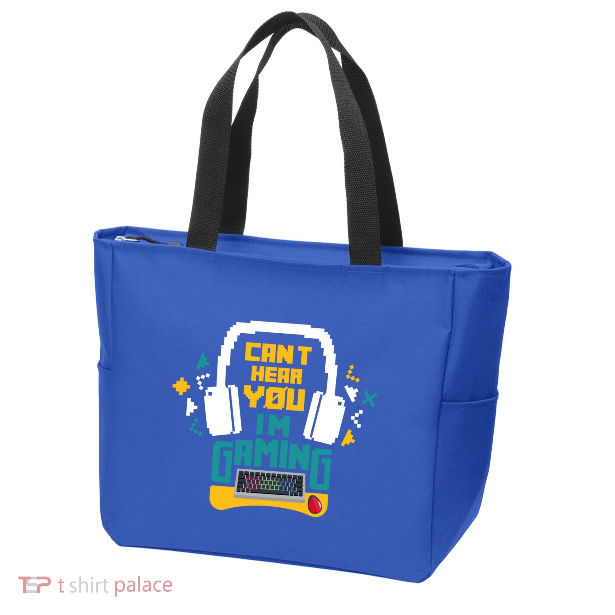 I CanT Hear You IM Gaming Pc Gamers Themed Gift Tote Bag