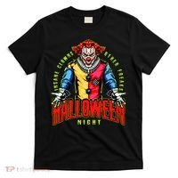 Insane Clowns Halloween Night Creepy Clown T-Shirt thumb 0