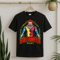 Insane Clowns Halloween Night Creepy Clown T-Shirt thumb 2