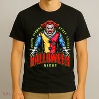 Insane Clowns Halloween Night Creepy Clown T-Shirt thumb 3