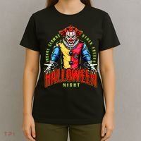 Insane Clowns Halloween Night Creepy Clown T-Shirt thumb 4