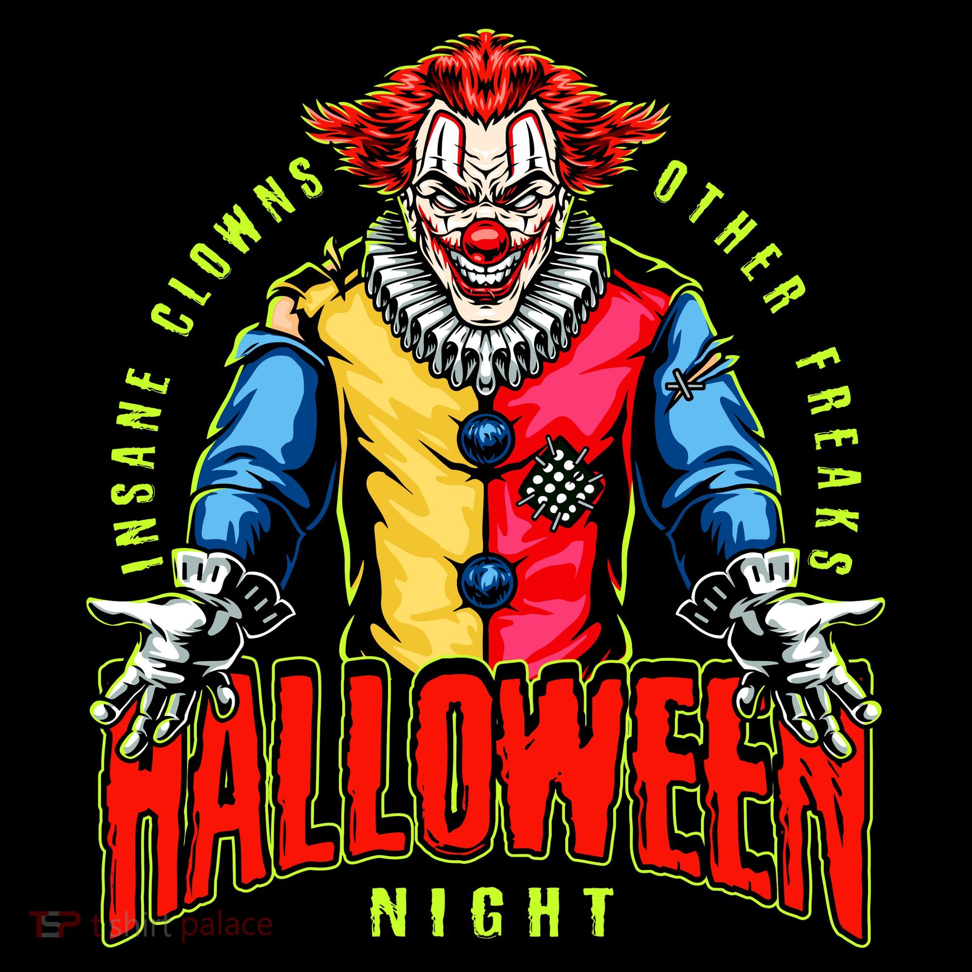 Insane Clowns Halloween Night Creepy Clown Coffee Mug