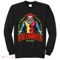 Insane Clowns Halloween Night Creepy Clown Tall Sweatshirt thumb 0