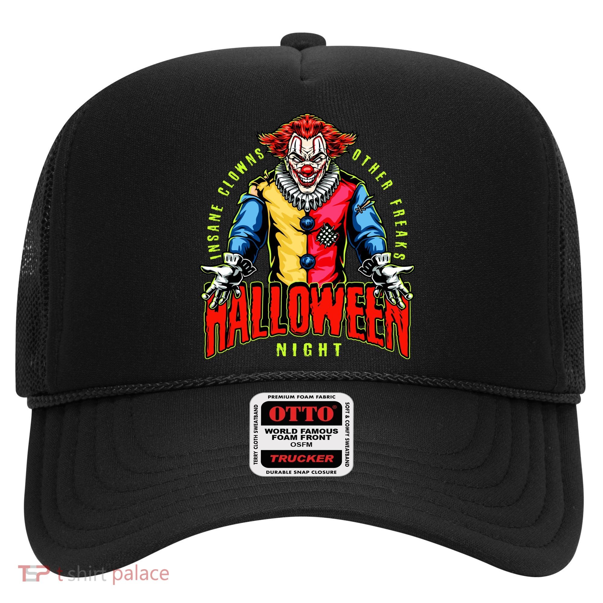 Insane Clowns Halloween Night Creepy Clown Hat