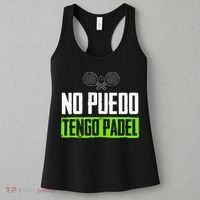 I can't have Padel Tennis Padel Padel Players Women's Tank Top thumb 3