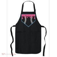 Ice Cream Home Plate Baseball Drip Apron thumb 0