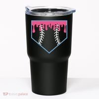 Ice Cream Home Plate Baseball Drip Tumbler thumb 0