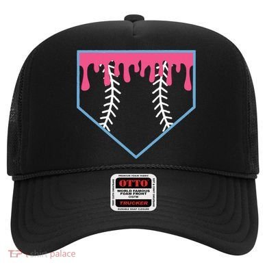 Ice Cream Home Plate Baseball Drip Hat