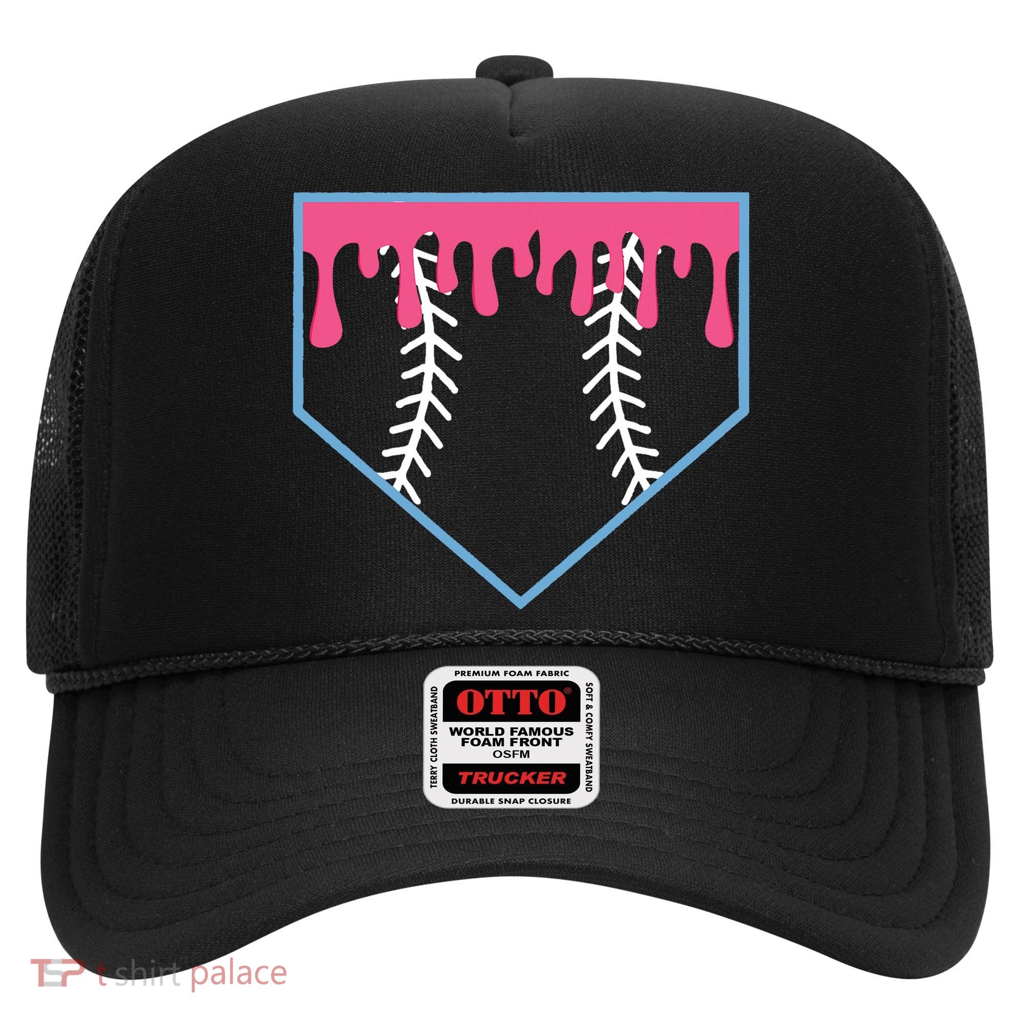 Ice Cream Home Plate Baseball Drip Hat