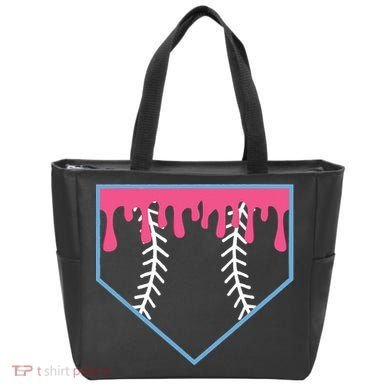 Ice Cream Home Plate Baseball Drip Bag