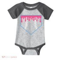 Ice Cream Home Plate Baseball Drip Infant Baby Jersey Bodysuit thumb 0