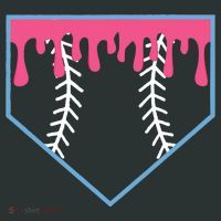 Ice Cream Home Plate Baseball Drip Infant Baby Jersey Bodysuit thumb 2