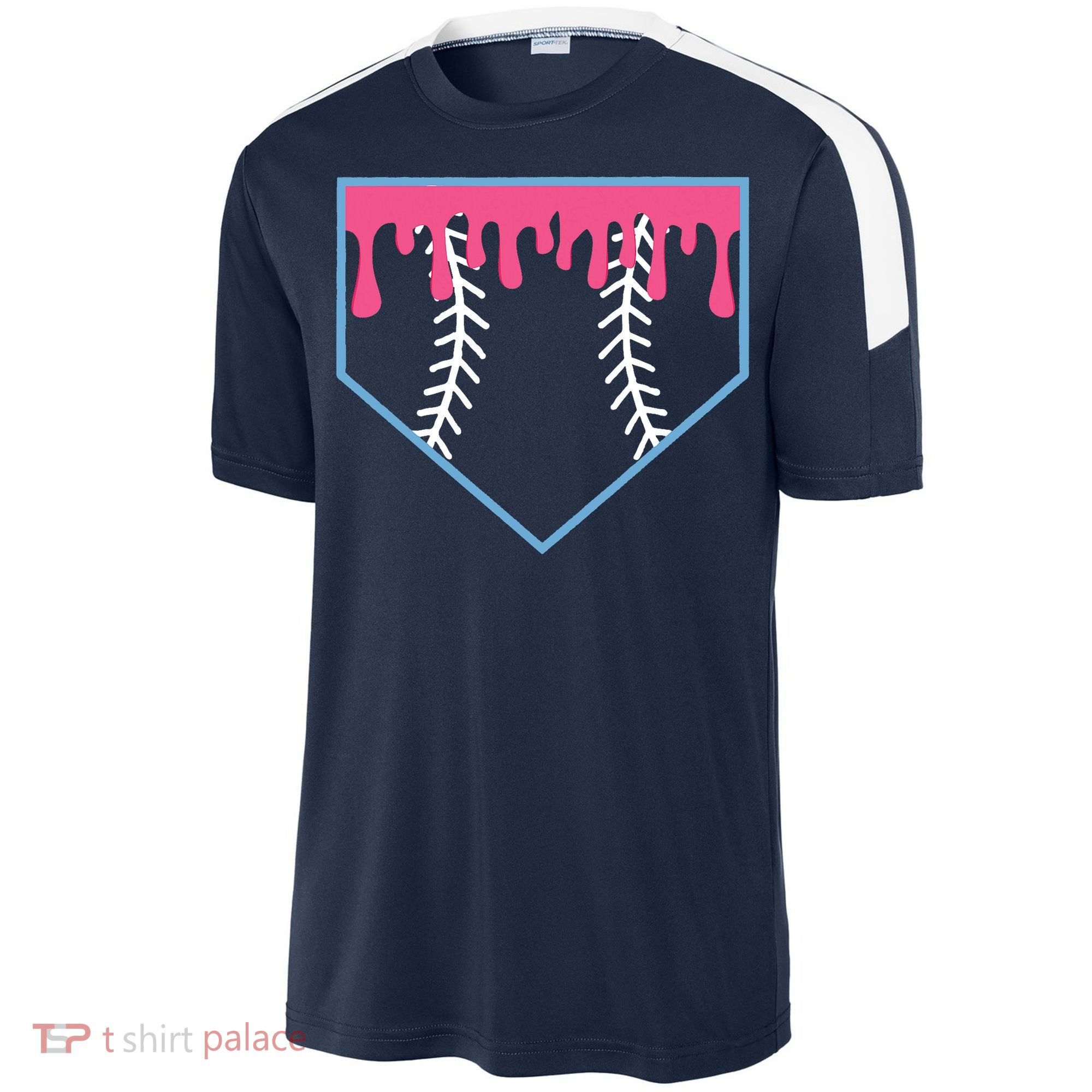 Ice Cream Home Plate Baseball Drip Sport-Tek Competitor United Soccer Jersey