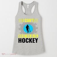 I Cant He Has Hockey Women's Tank Top thumb 0