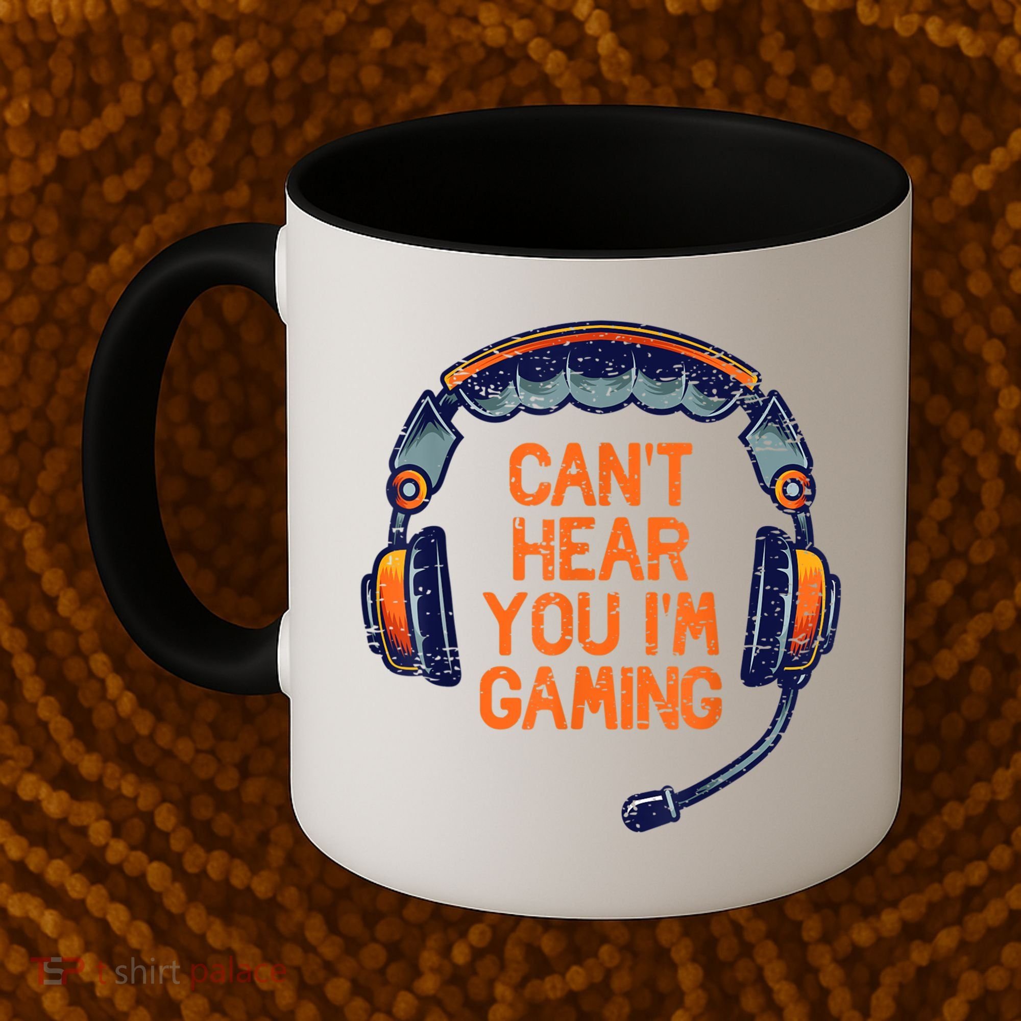 I Cant Hear You Im Gaming Funny Video Gamer Geek Coffee Mug
