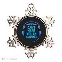 I Cant Hear You Im Gaming Video Gamer Geek Ornament thumb 0