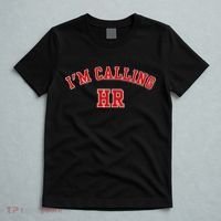 IM Calling Hr Funny Human Resource T-Shirt thumb 5