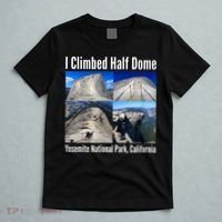 I Climbed Half Dome, Yosemite National Park, California T-Shirt thumb 5