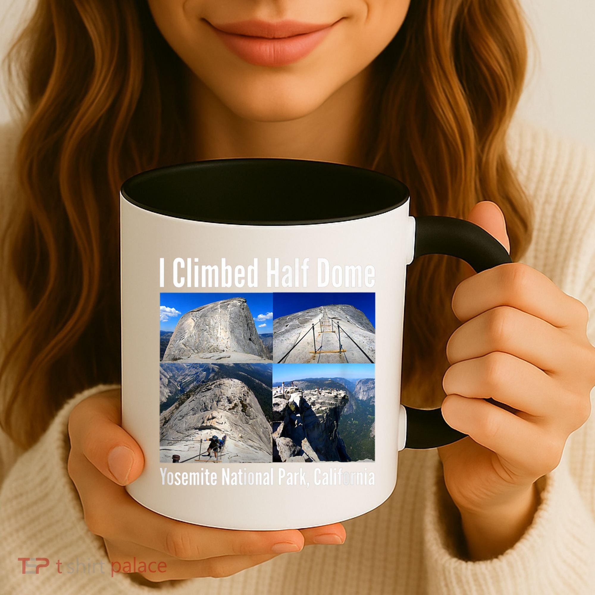 I Climbed Half Dome, Yosemite National Park, California Coffee Mug