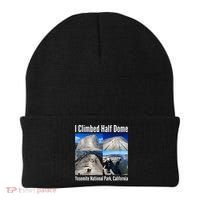 I Climbed Half Dome, Yosemite National Park, California Beanie thumb 0