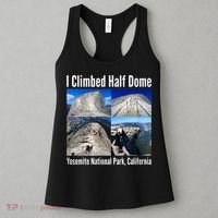 I Climbed Half Dome, Yosemite National Park, California Women's Tank Top thumb 3