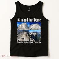 I Climbed Half Dome, Yosemite National Park, California Tank Top thumb 2