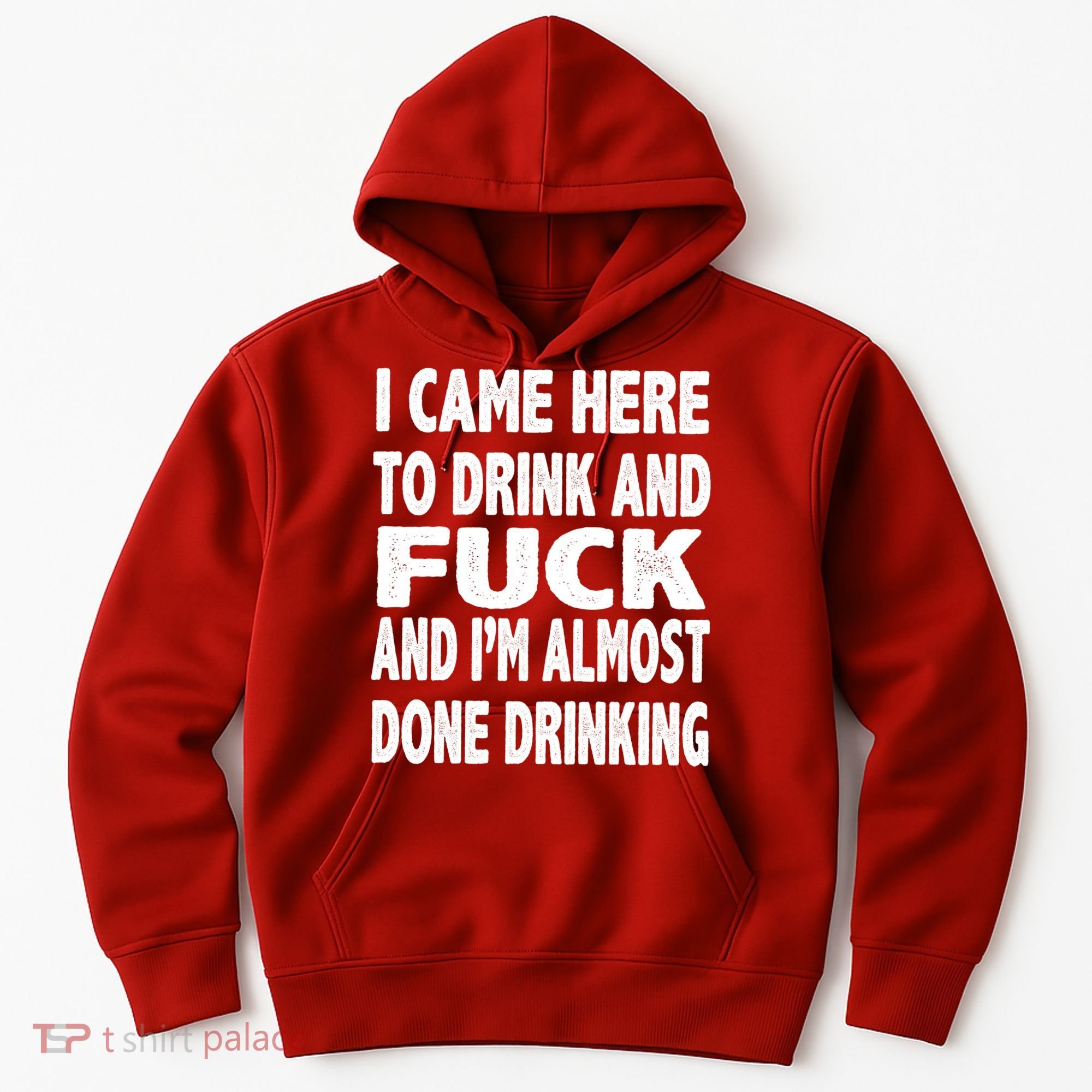 I Came Here To Drink And Fuck And I’M Almost Done Drinking Hoodie