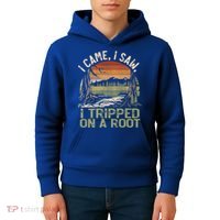 I Came I Saw I Tripped On A Root Hiking Adventure Cute Gift Kids Hoodie thumb 4