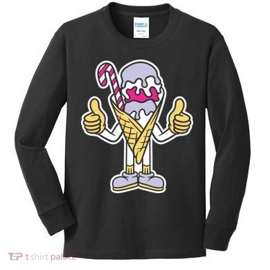 Ice Cream Kids Long Sleeve Shirt