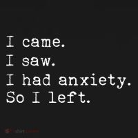 I Came I Saw I Had Anxiety So I Left Women's Tank Top thumb 5