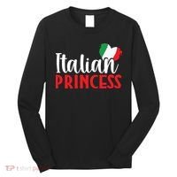 Italy Cute Italian Princess Long Sleeve Shirt thumb 0