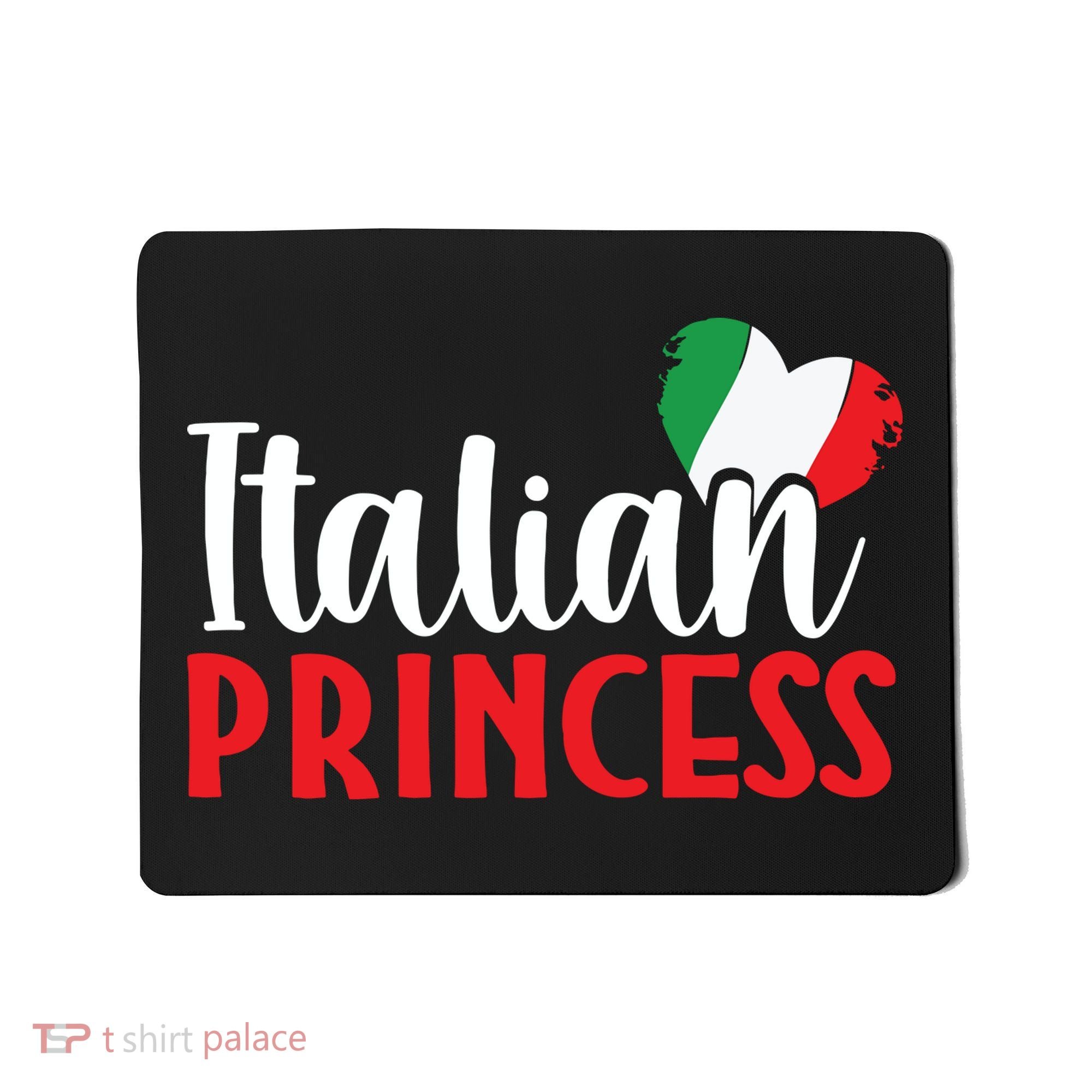 Italy Cute Italian Princess Mousepad