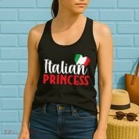 Italy Cute Italian Princess Women's Tank Top thumb 2