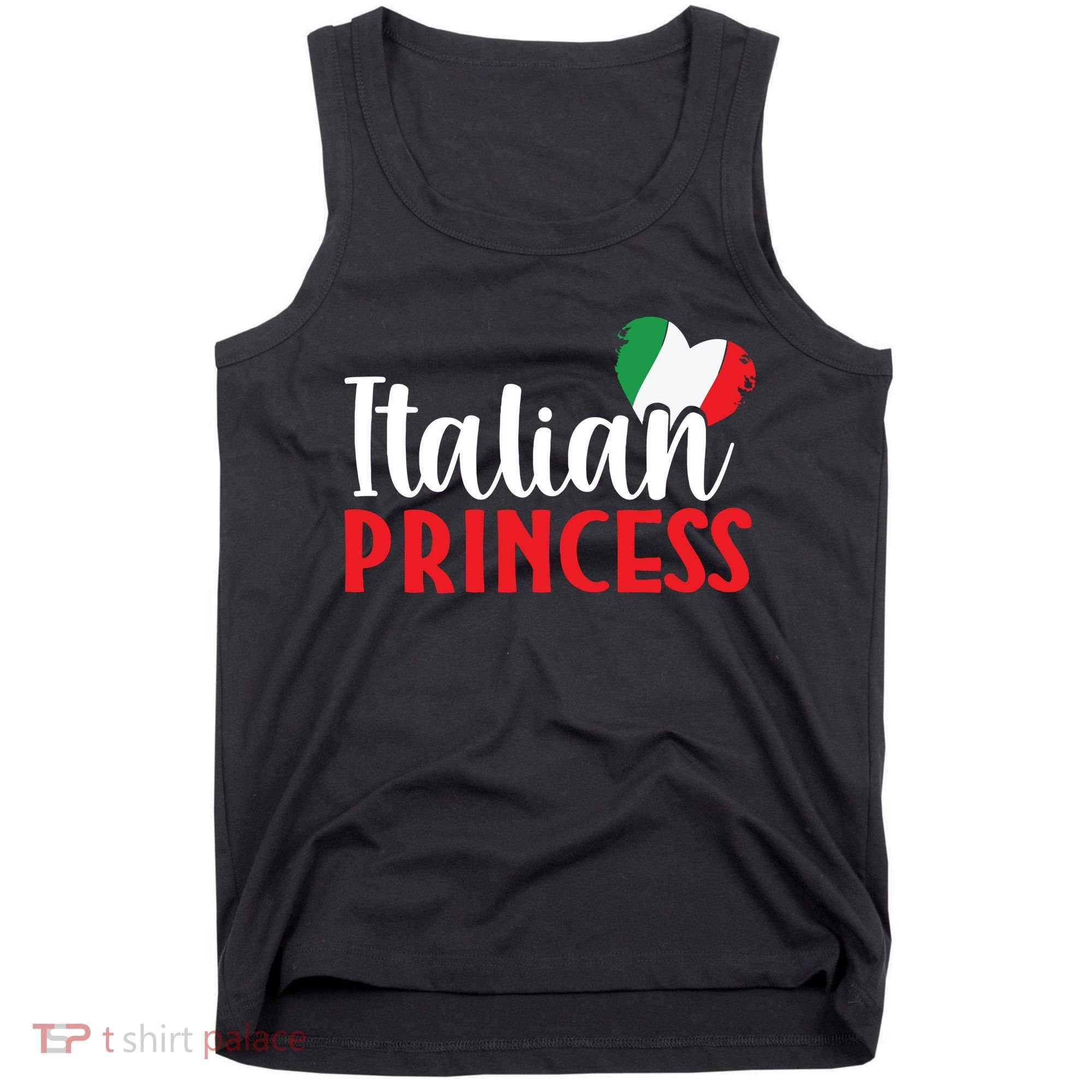 Italy Cute Italian Princess Tank Top